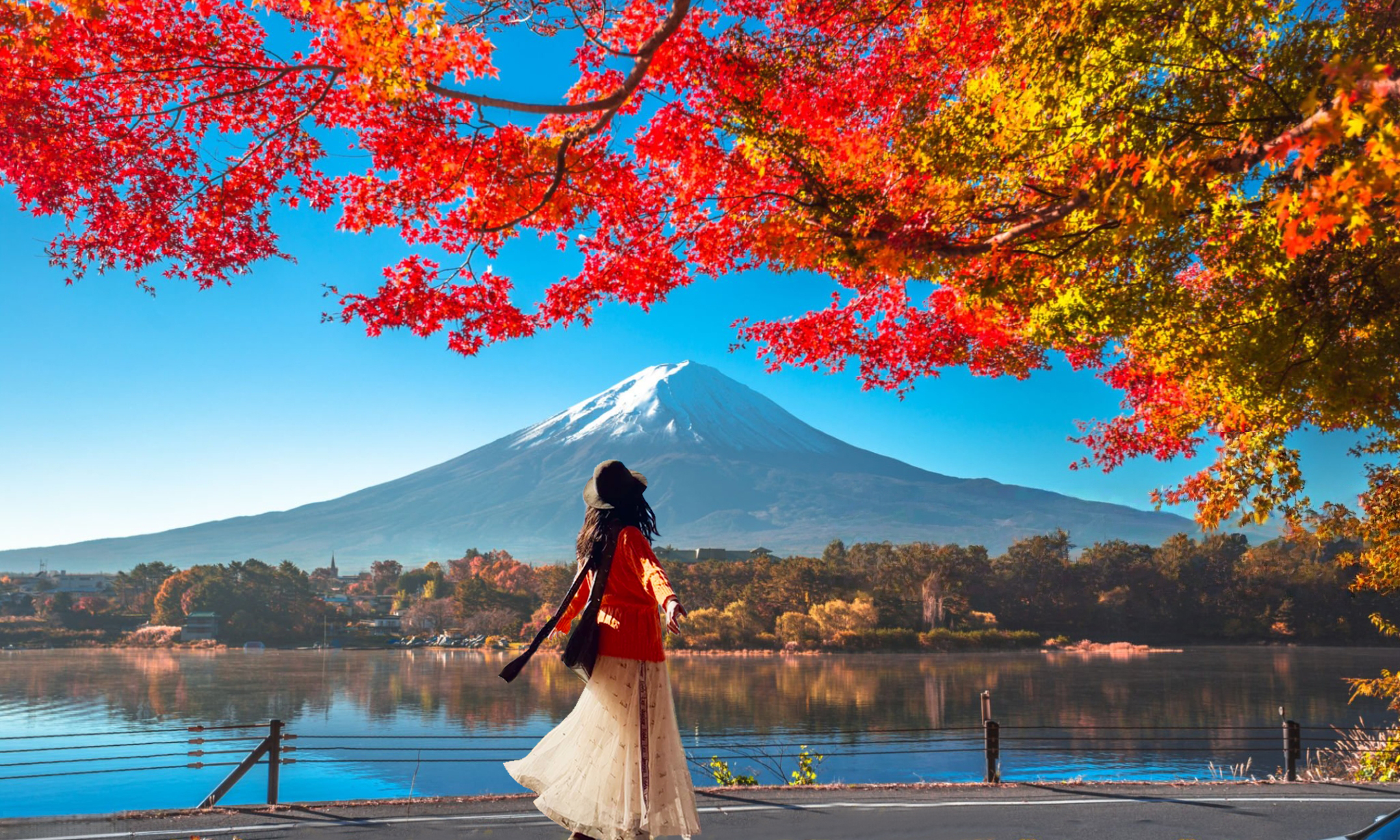 six scenic day tour of Mount Fuji